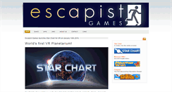 Desktop Screenshot of escapistgames.com