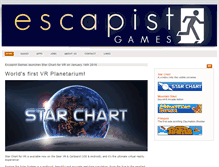 Tablet Screenshot of escapistgames.com